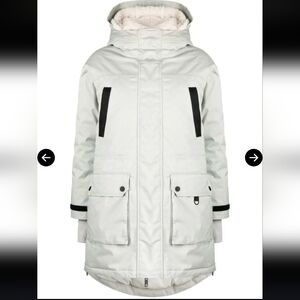 UGG Adirondack Parka 2.0 Frost 3 IN1 Hooded Down Puffer Sherpa JacketCoat Sz XL